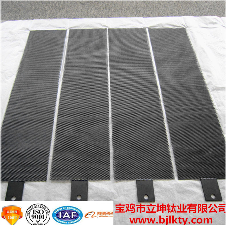 銥銥鉭鉑金鈦陽極板-水處理用鈦陽極