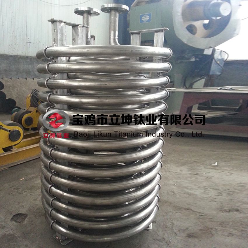 鈦管冷卻器 鈦盤管冷卻器 鈦列管冷卻器 鈦設備