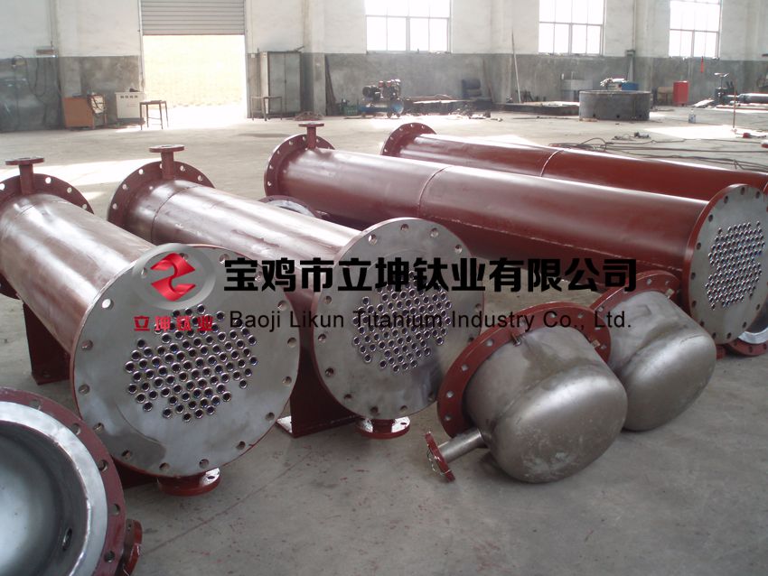 氯堿工業(yè)用鈦換熱器