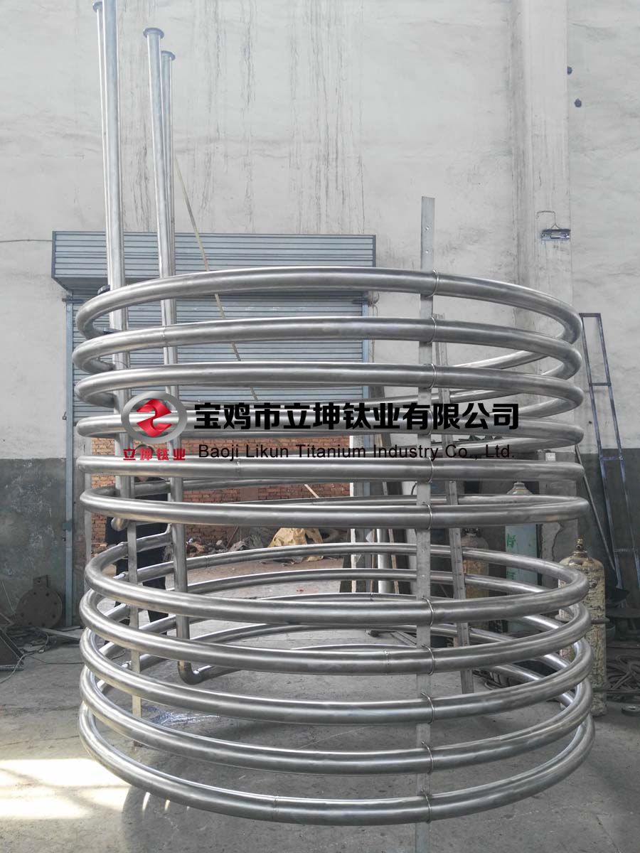 TA1/TA2/TA10鈦盤管