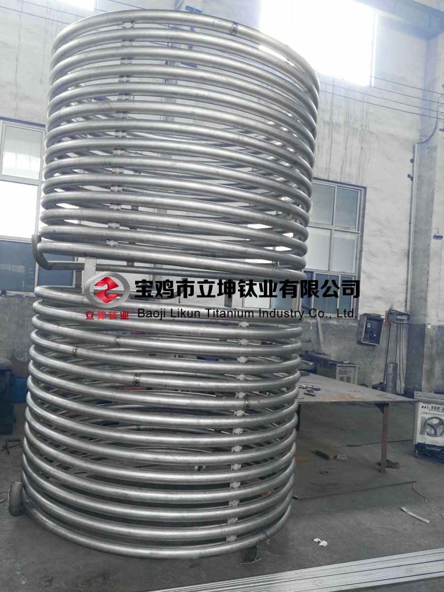 加熱冷卻用TA2鈦盤(pán)管