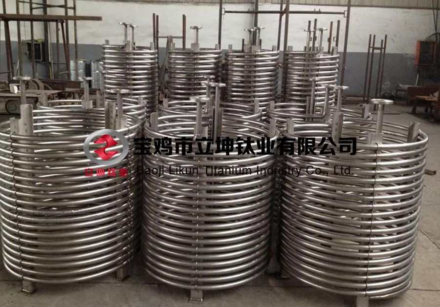 螺旋換熱鈦盤管